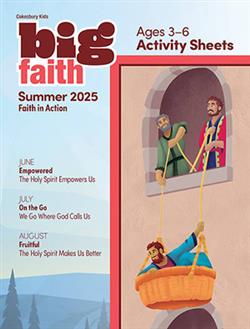 BIG FAITH AGE 3-6 ACTIVITY SHEETS SUMMER 2025