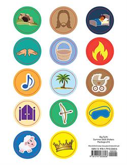 BIG FAITH ACTIVITY STICKERS SUMMER 2025