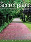 SECRET PLACE LARGE PRINT SPRING 2025